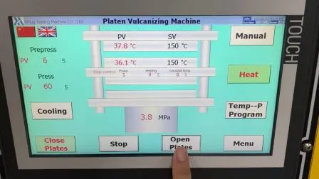 Machine de moulage par compression de presse de vulcanisation de plastique en caoutchouc de laboratoire Hot-Sale pour faire l'échantillon