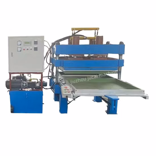 Machine de moulage par compression en caoutchouc pour tapis en caoutchouc