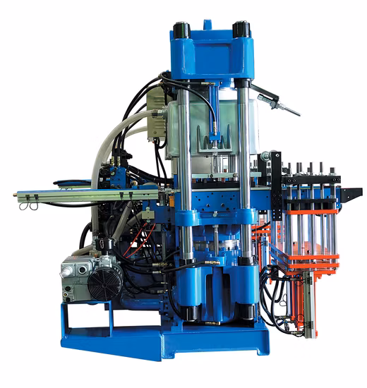 Machine de presse hydraulique de moulage par compression en caoutchouc de silicone sous vide fabriquée en Chine (KSV)