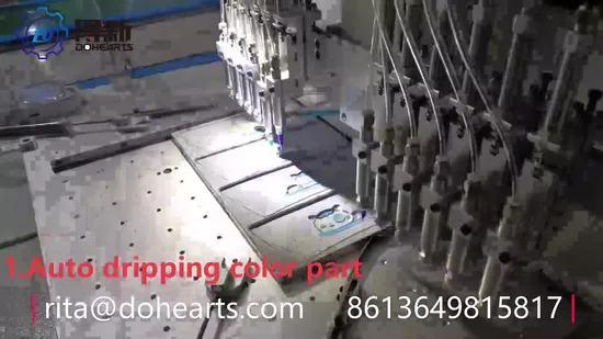 Machine de moulage par injection micro en caoutchouc PVC pour porte-clés