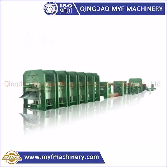 Machine de vulcanisation de bande transporteuse/machine de moulage par compression de presse de vulcanisation de plaque pour bande transporteuse en caoutchouc
